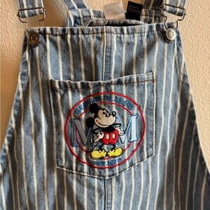 Forever 21 x Disney Mickey Mouse Overall Dress